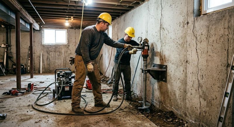 Basement Stabilization in Macon, GA
