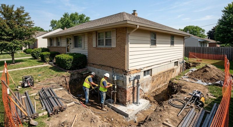 Building Foundation Repair in Warner Robins, GA