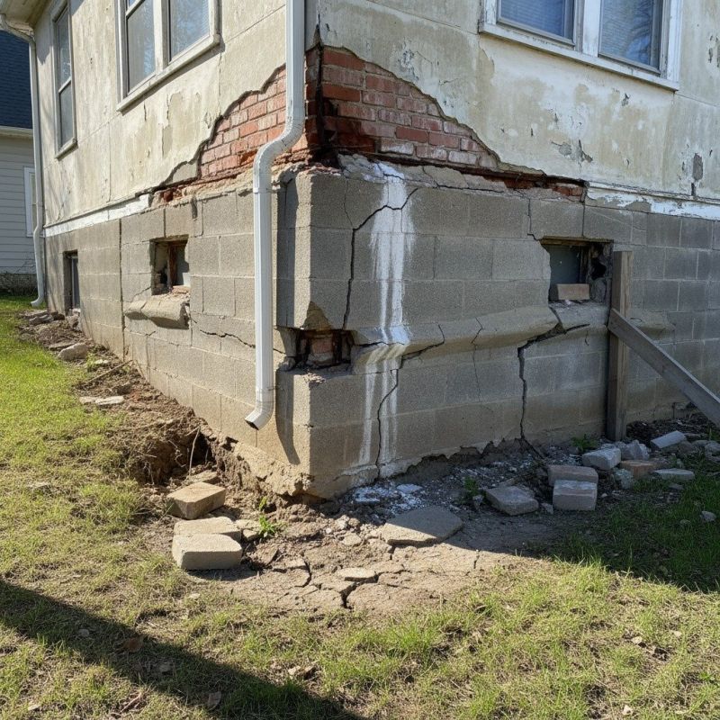 Cracked Foundation Repair in Macon, GA