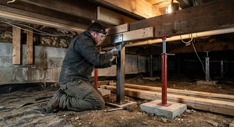 Crawlspace Structural Repair in Macon, GA