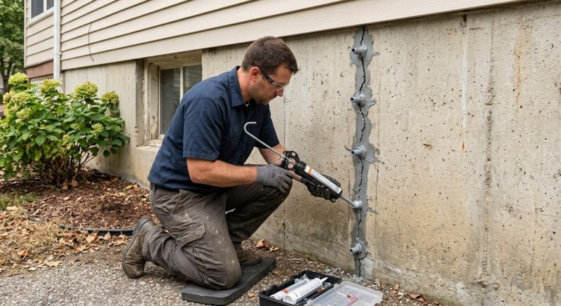 Foundation Crack Sealing in Macon, GA