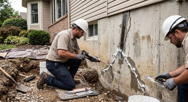 Foundation Cracks Repair in Macon, GA
