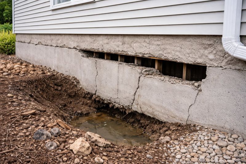 Foundation Damage Repair in Forsyth, GA