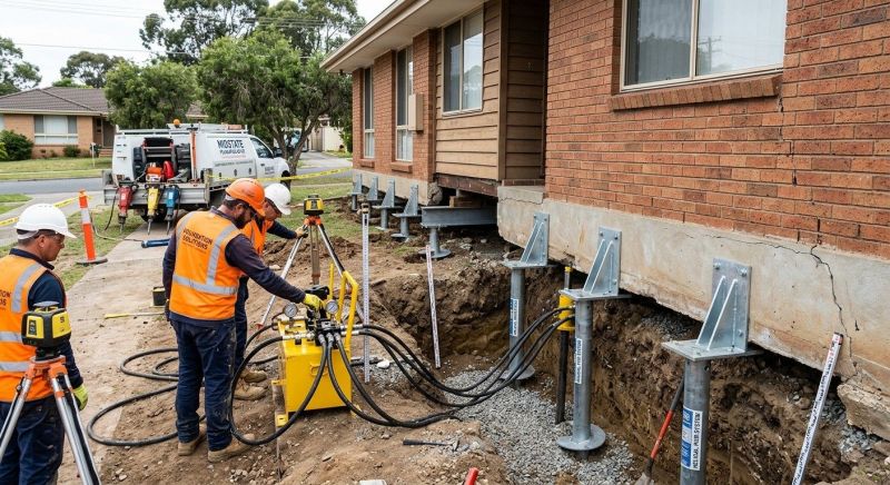 Foundation Jacking in Byron, GA