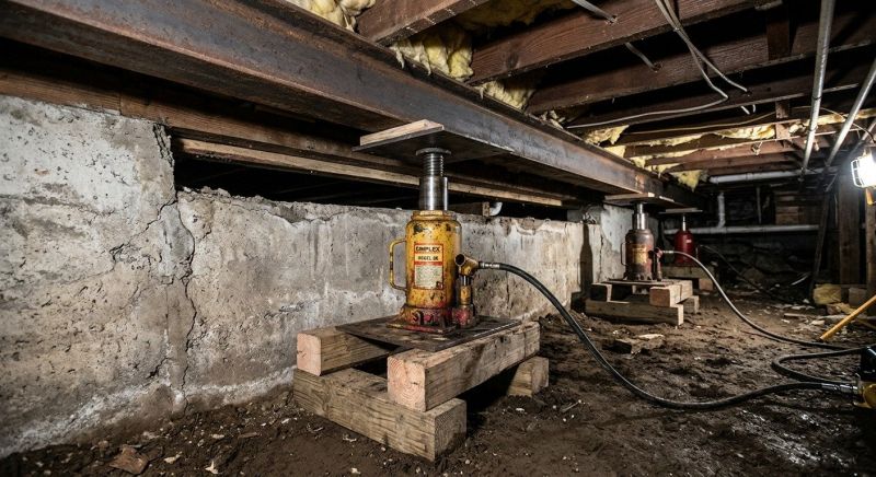 Foundation Jacking in Forsyth, GA