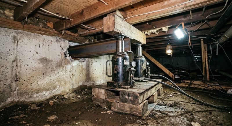 Foundation Jacking in Forsyth, GA