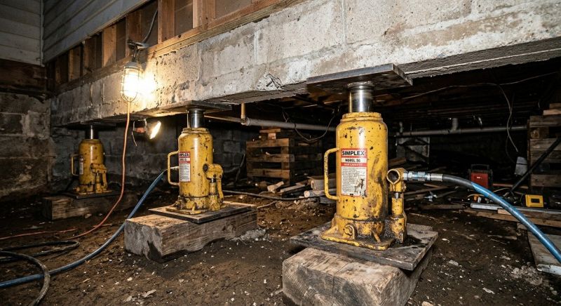 Foundation Jacking in Macon, GA