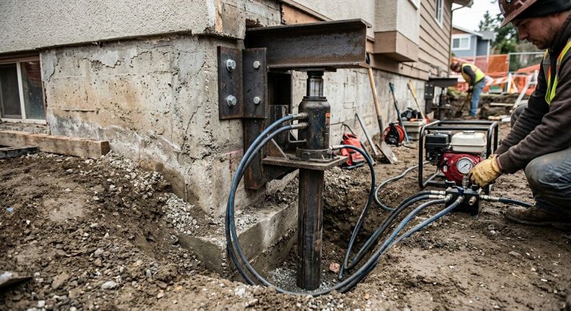 Foundation Lifting in Houston County, GA