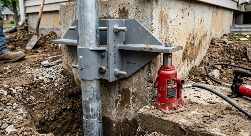 Foundation Pier Leveling in Macon, GA