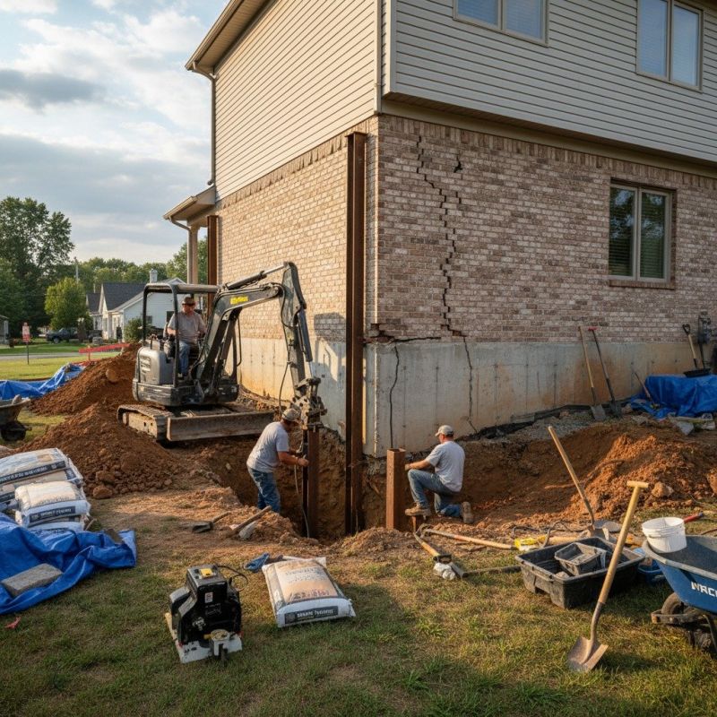 Home Foundation Repair in Monroe County, GA
