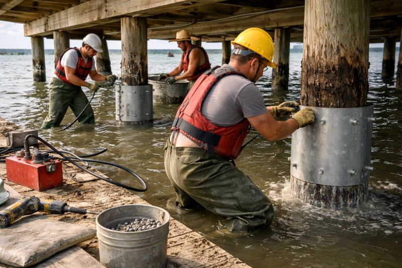 Piling Repair in Macon, GA