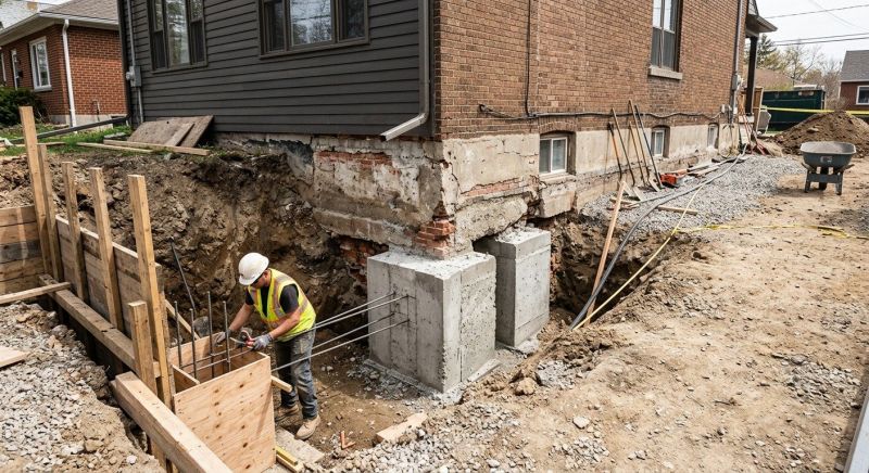 Structural Underpinning in Macon, GA