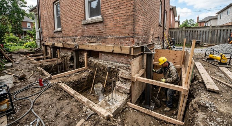 Structural Underpinning in Macon, GA